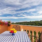 Scenic Elegant Krk With Balcony And Pool 아파트 *