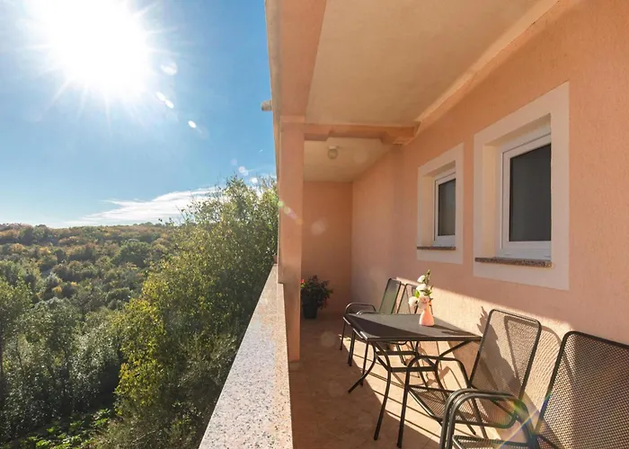 Scenic Elegant Krk With Balcony And Pool