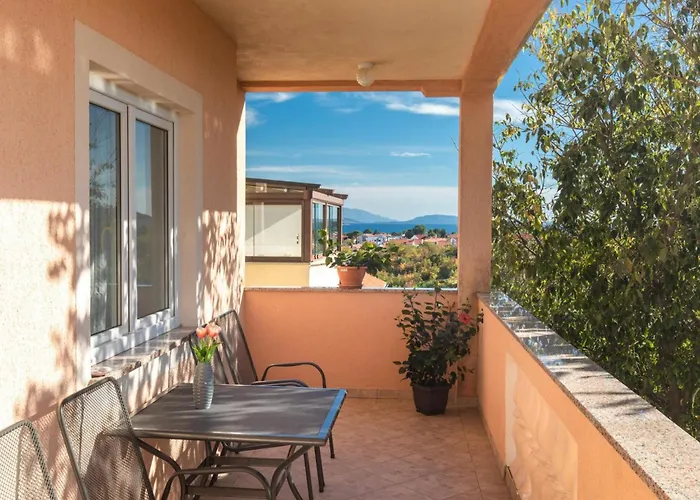 Scenic Elegant Krk With Balcony And Pool