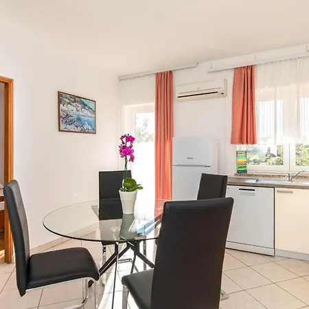 Scenic Elegant Krk With Balcony And Pool Apartment